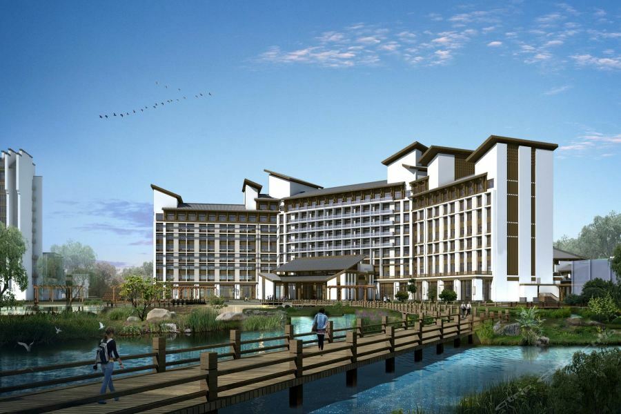 فندق Wanda Realm Hefei Chaohu المظهر الخارجي الصورة